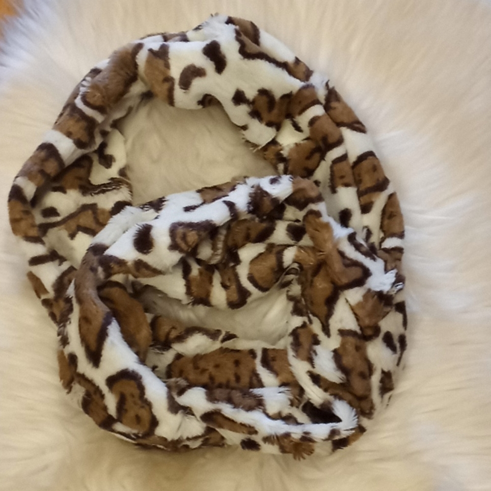 Animal Print  Minky Infinity Scarf - Picture 13 of 14